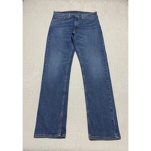 Levi's 559 Straight Fit Jeans Men's 34×34 Blue Denim‎ Classic Whiskers